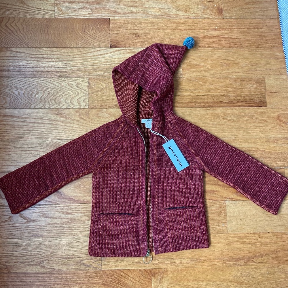 Misha and Puff wool sweater 6-7Y NWT